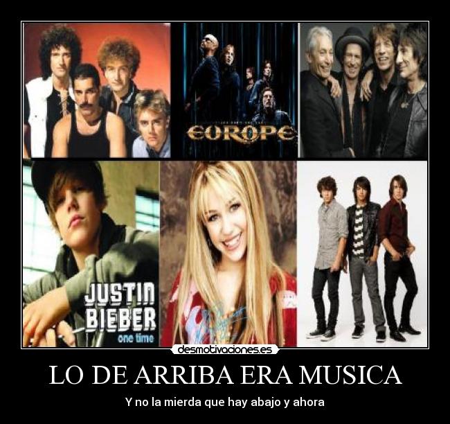 LO DE ARRIBA ERA MUSICA - 