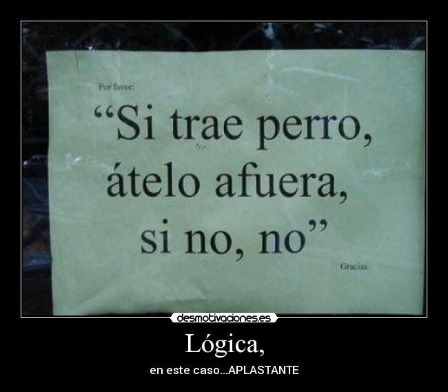 carteles logico desmotivaciones