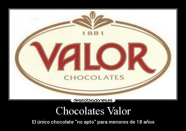 Chocolates Valor -