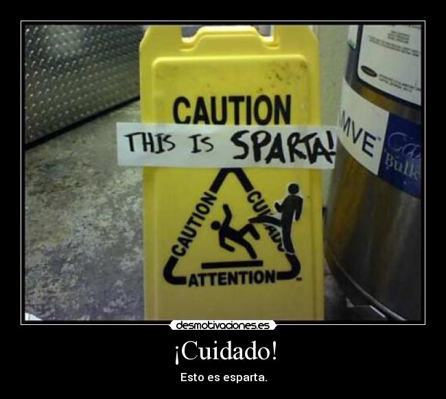 carteles esparta desmotivaciones