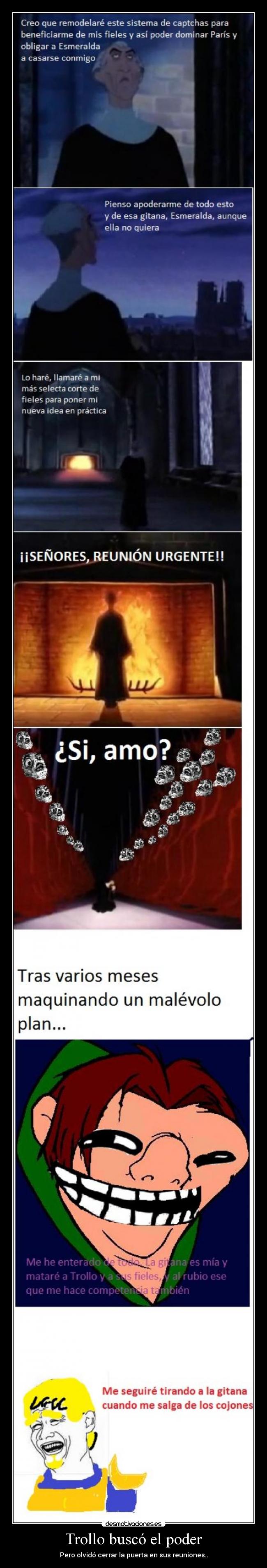 Trollo buscó el poder - 