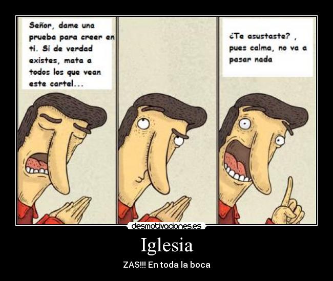 Iglesia - ZAS!!! En toda la boca