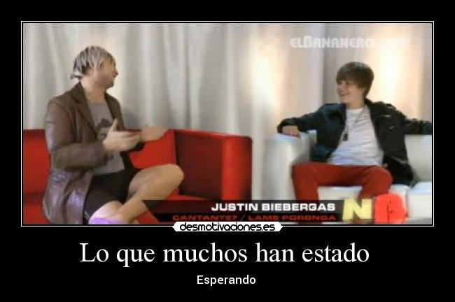 Lo que muchos han estado - Esperando