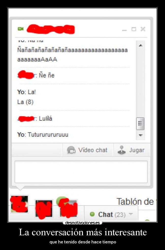 La conversación más interesante -