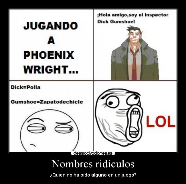 Nombres ridiculos -