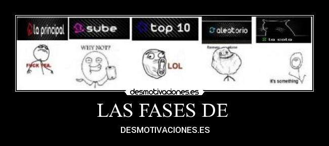 LAS FASES DE - DESMOTIVACIONES.ES