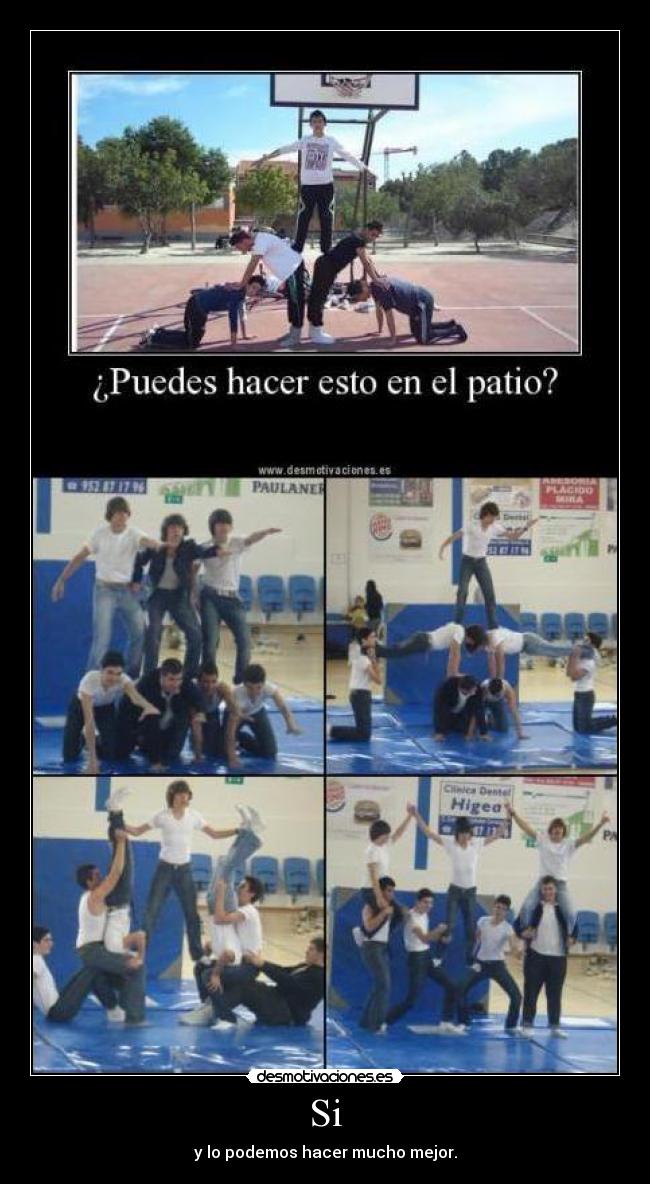 carteles mejorar imagen acrosport musica desmotivaciones