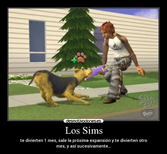 carteles los sims desmotivaciones