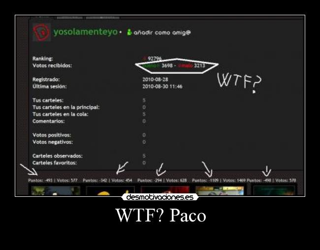 WTF? Paco -