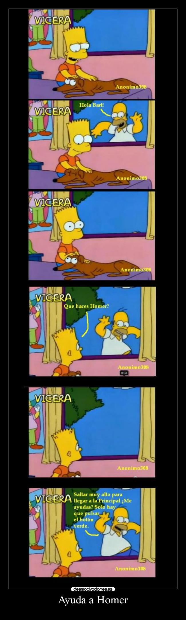 Ayuda a Homer -