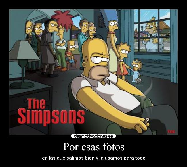 Por esas fotos -