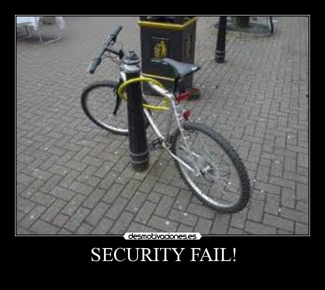SECURITY FAIL! - 