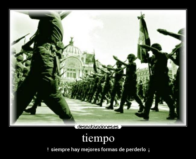 tiempo - 