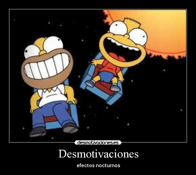 Desmotivaciones - efectos nocturnos