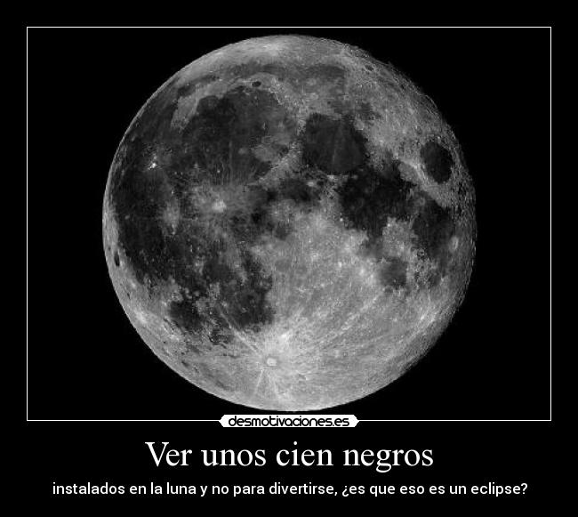 Ver unos cien negros - 
