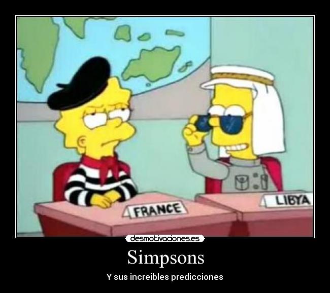 Simpsons - Y sus increibles predicciones