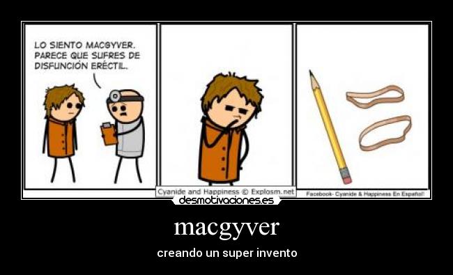macgyver - creando un super invento
