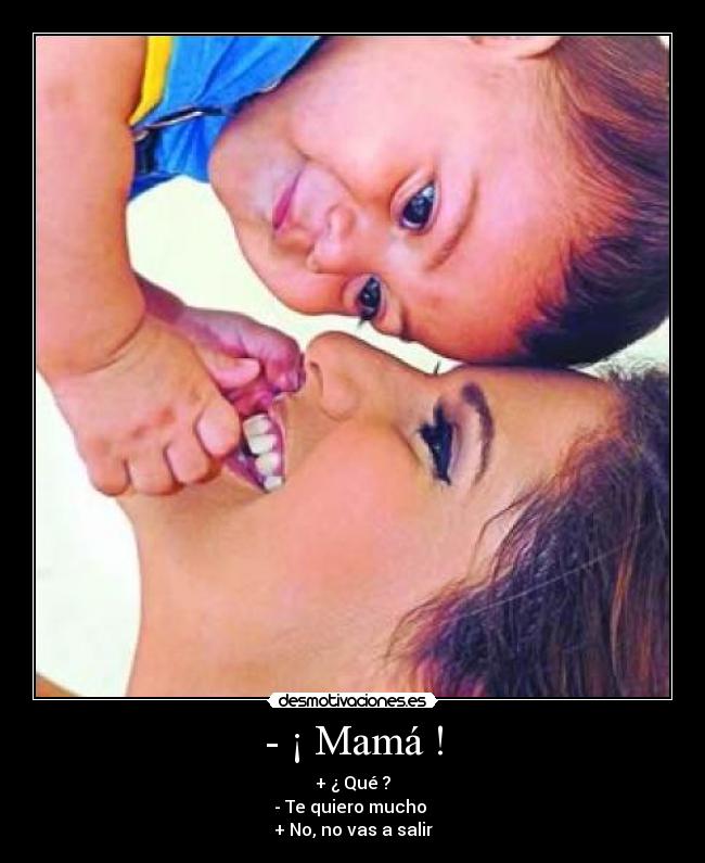 carteles madre hijo desmotivaciones