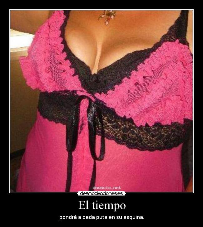 El tiempo -