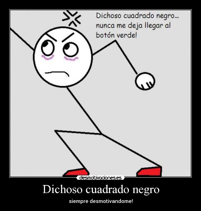 Dichoso cuadrado negro - 