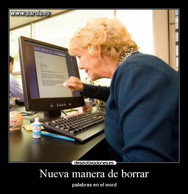 Nueva manera de borrar -