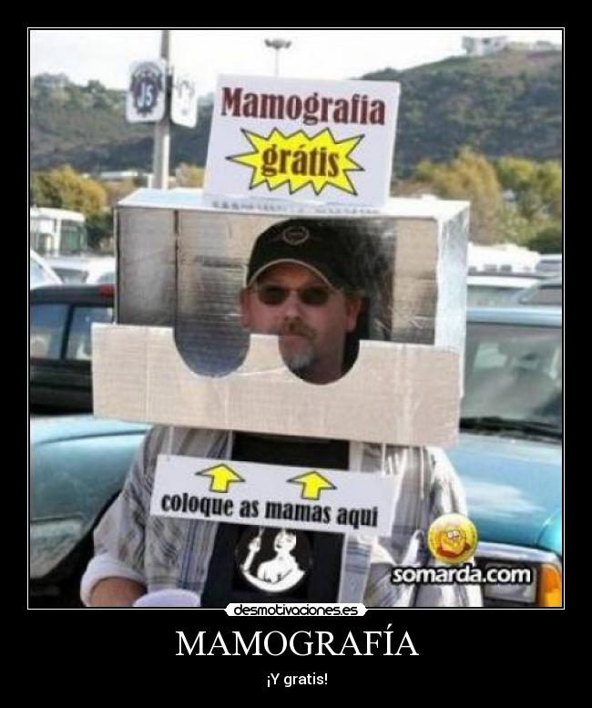 MAMOGRAFÍA - ¡Y gratis!