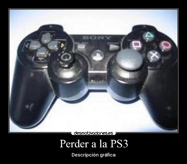 carteles ps3 mando roto desmotivaciones