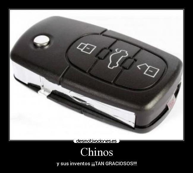 Chinos - y sus inventos ¡¡¡TAN GRACIOSOS!!!