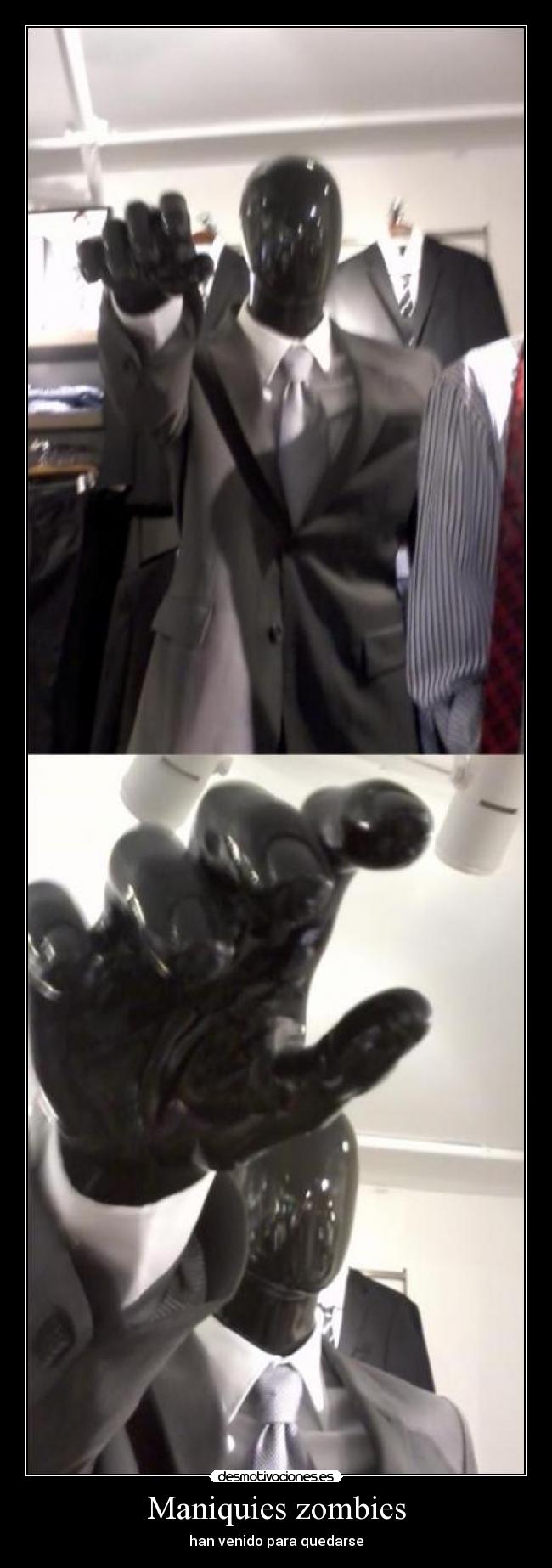 Maniquies zombies - han venido para quedarse