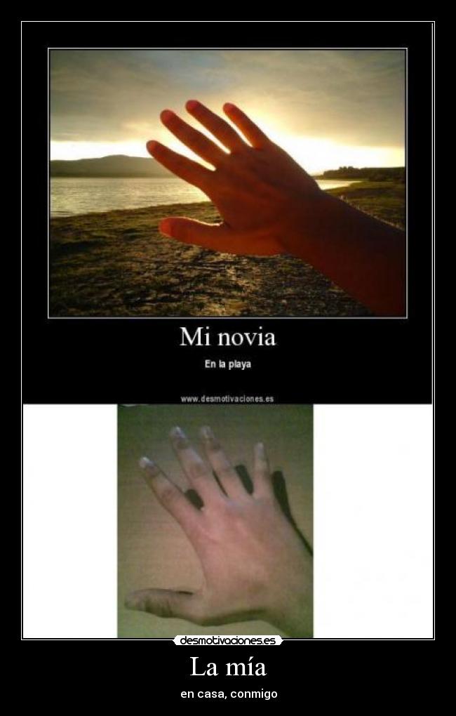La mía - en casa, conmigo