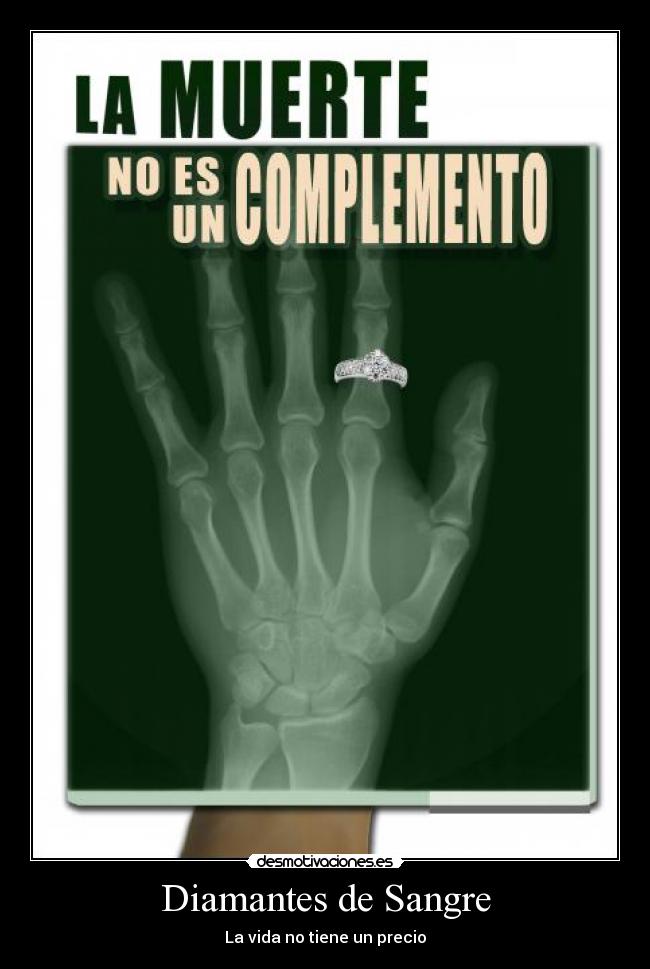 Diamantes de Sangre - La vida no tiene un precio