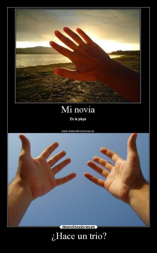 ¿Hace un trio? - 