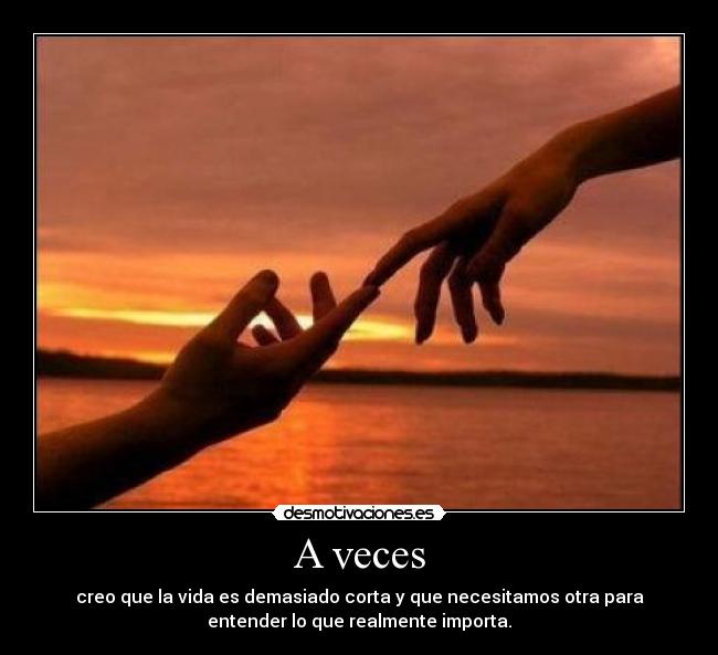 A veces -
