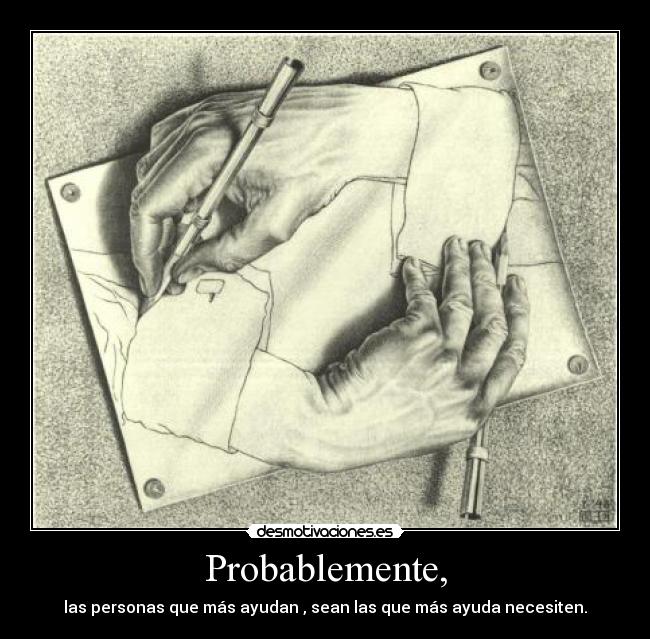 Probablemente, - 
