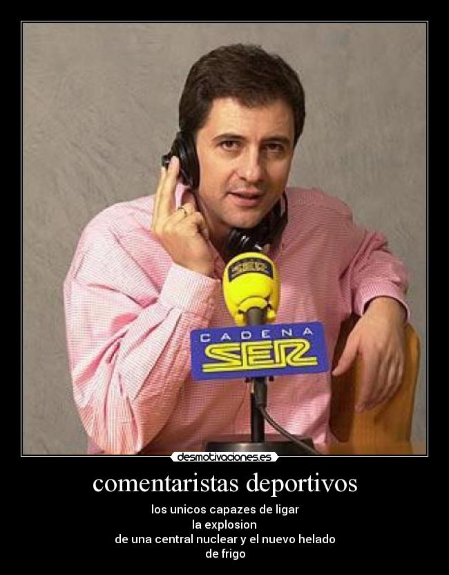 comentaristas deportivos - 