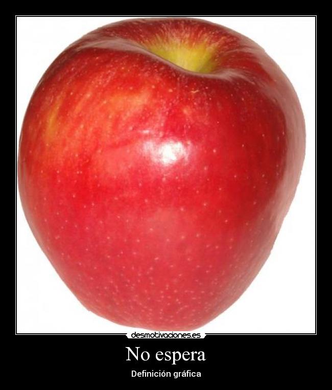 No espera - Definición gráfica