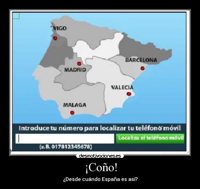 ¡Coño! - ¿Desde cuándo España es así?