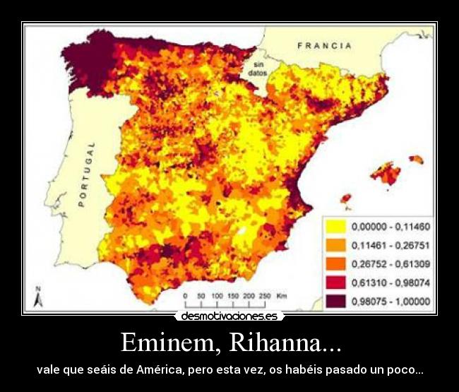 Eminem, Rihanna... - vale que seáis de América, pero esta vez, os habéis pasado un poco...