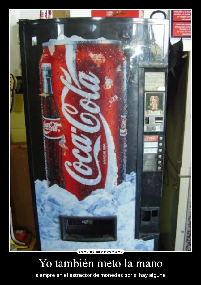 Yo también meto la mano - 