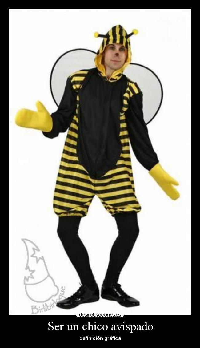 Ser un chico avispado - definición gráfica