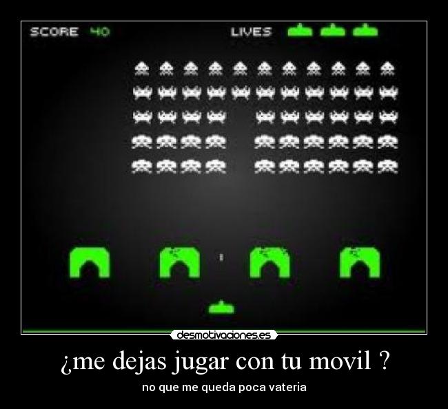 ¿me dejas jugar con tu movil ? - 