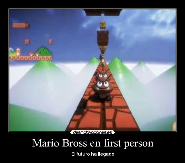Mario Bross en first person - 