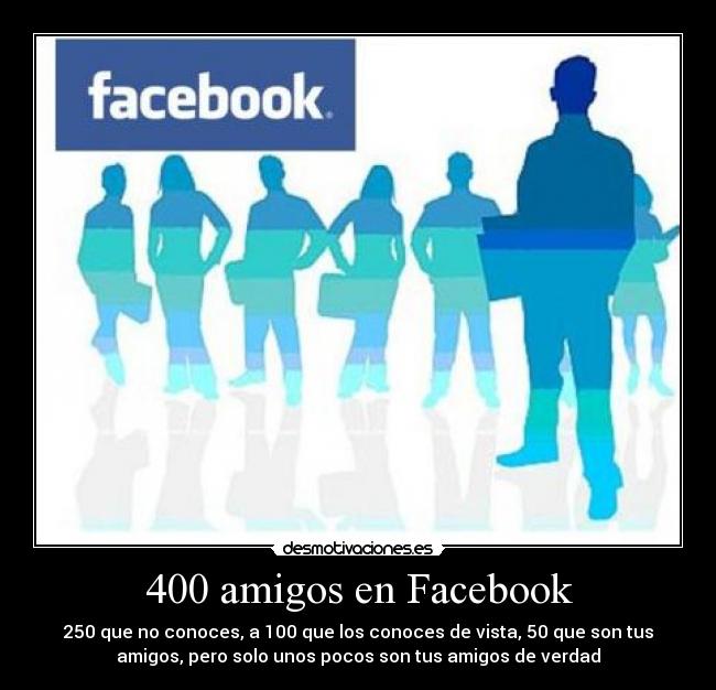 400 amigos en Facebook -