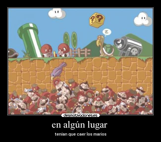 en algún lugar -