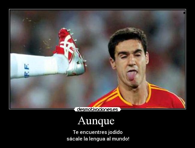 Aunque -