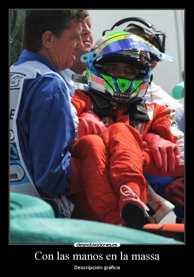 Con las manos en la massa - Descripción gráfica