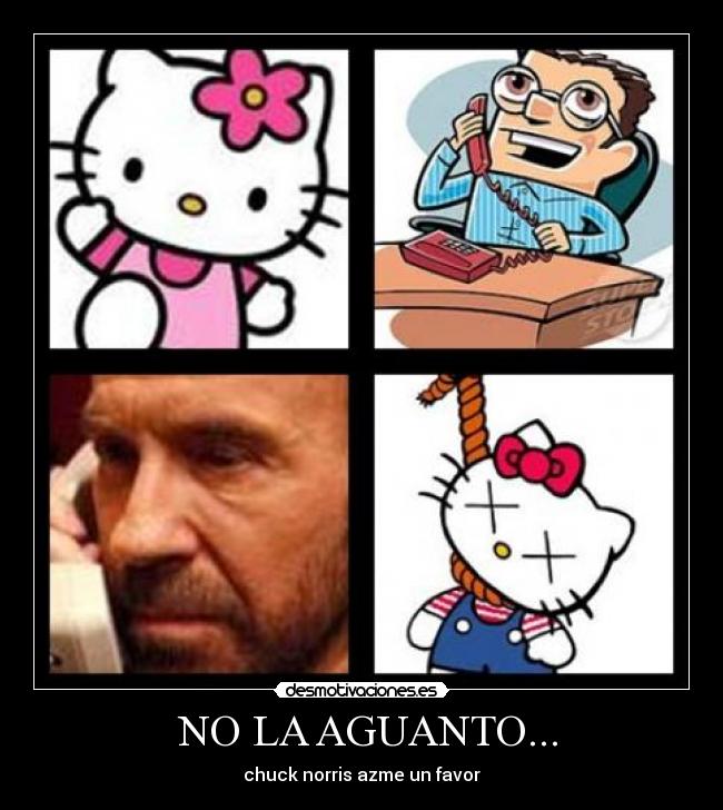 NO LA AGUANTO... - chuck norris azme un favor