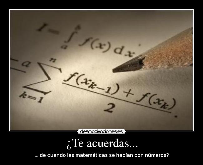 ¿Te acuerdas... -