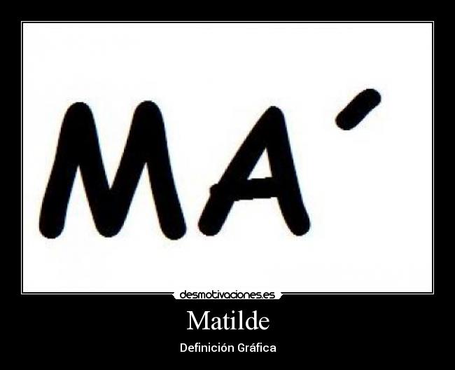 Matilde -