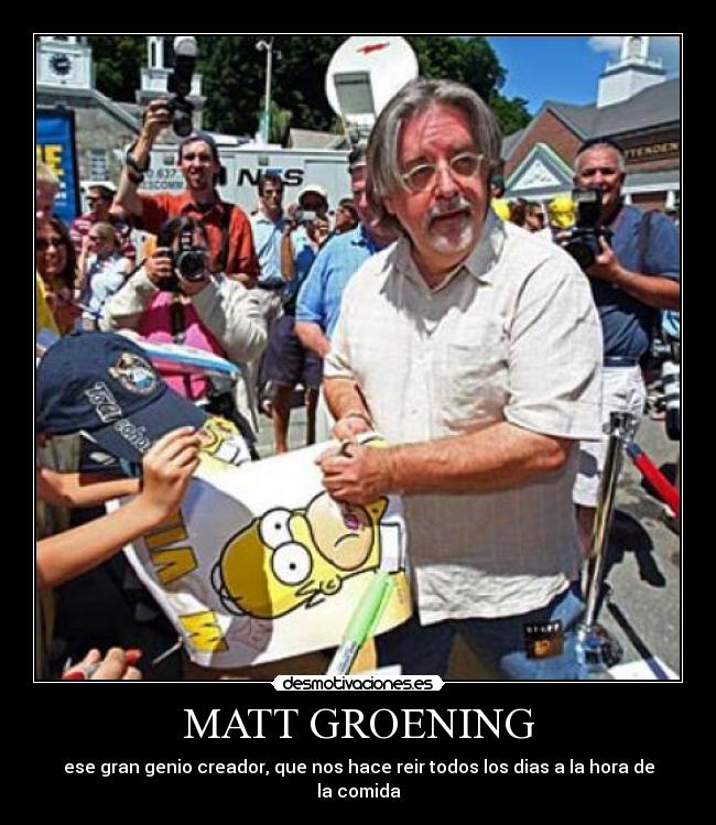 MATT GROENING -